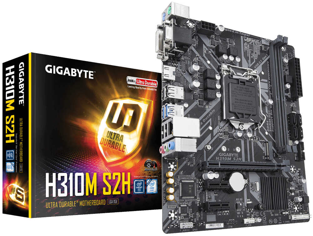 Gigabyte h310m s2h обзор